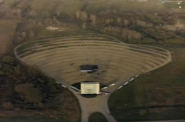 Northside Drive-In Theatre - Old Aerial From Carl Easlick